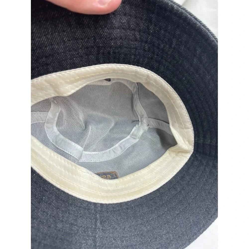Bucket Hat Denim Easy Come Easy Go Boonie Visor Hunting Fishing Outdoor 6 3/4 54